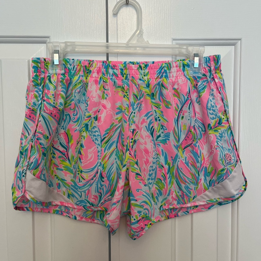 Luxletic Lilly Pulitzer shorts